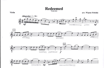 Fritchie, W.P.: Redeemed (violin & piano)