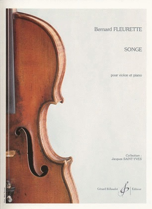 Fleurette, Bernard: Songe (violin & piano)