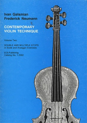 Galamian, Ivan: Contemporary Violin Technique Vol. 2 (Galaxy)