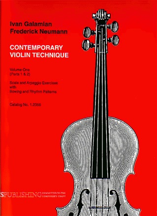 Galamian & Neumann: Contemporary Violin Technique, Vol.1 (violin)