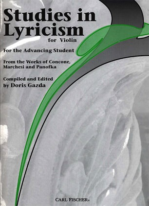 Gazda, Doris: Studies in Lyricism for Violin-for the Advancing Student