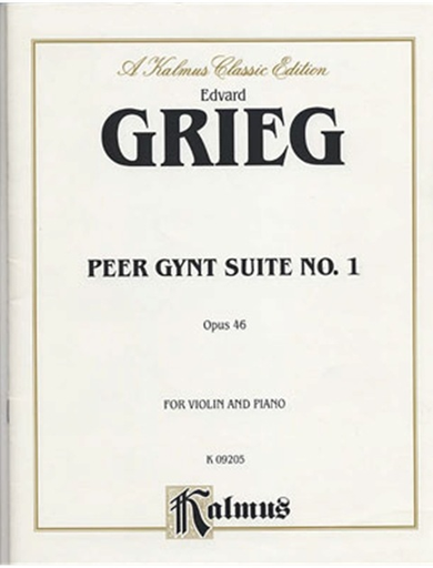 Grieg, Edvard: Peer Gynt Op.46 (violin & piano)