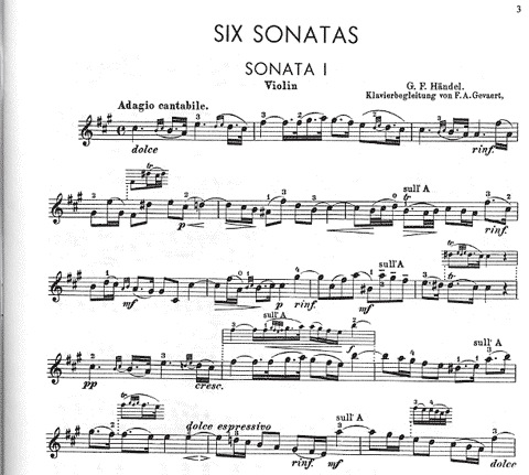 Handel, G.F.: Six Sonatas (Violin & Piano)