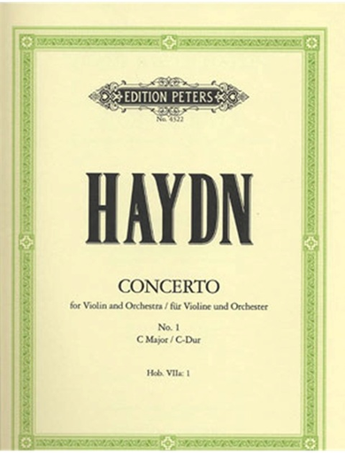 Haydn, F.J. (Flesch): Violin Concerto in C major (violin & piano)