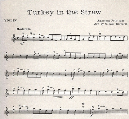 Herfurth: Turkey in Straw (violin & piano)
