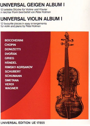 Kolman, Peter: Universal Violin Album Vol.1 (violin & piano)