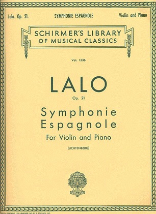 Lalo (Lichtenberg): Symphonie Espagnole, Op.21 (violin & piano)