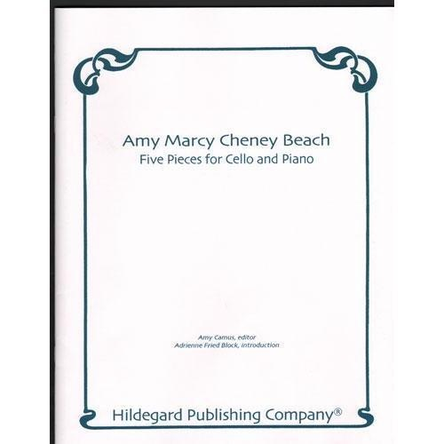Beach, Amy: Five Pieces for Cello & Piano (cello & piano)