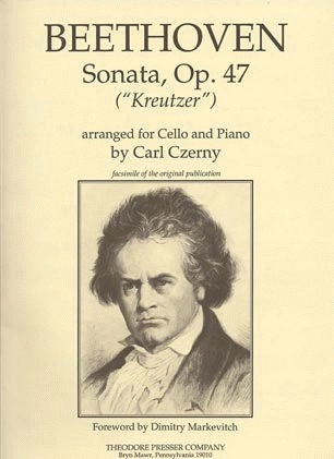 Beethoven (Czerny)Sonata Op.47 ''Kreutzer''(cello & piano)