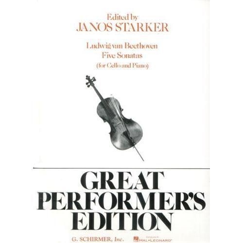 Beethoven (Starker): Five Sonatas for Cello & Piano