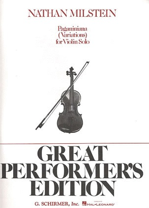 Milstein, N.: Paganinian Variations for Violin Solo (violin)