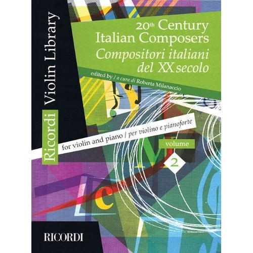 Milano, Roberta (ed): 20th Century Italian Composers, Vol.2