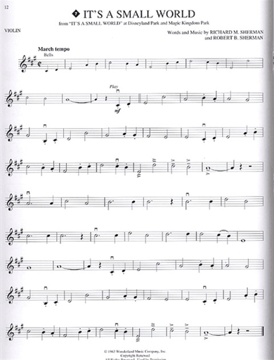 Disney Greats (violin & CD)