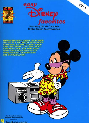 Easy Disney Favorites (viola & CD)
