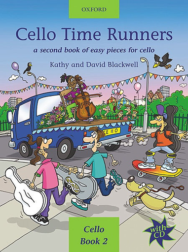 Blackwell, K.: Cello Time Runners (cello, CD, piano)