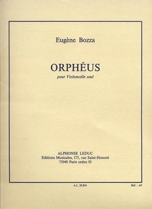 Bozza, Eugene: Orpheus for Cello Solo