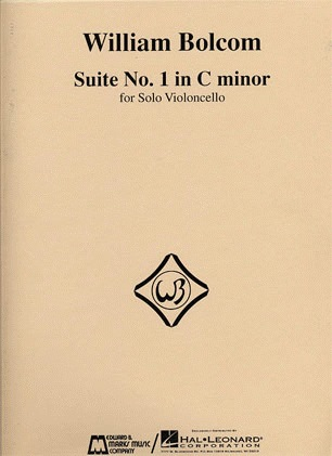 Bolcom, William: Suite No. 1 in C minor for Solo Cello
