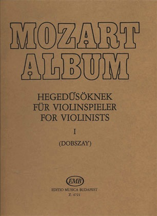Mozart, W.A. (Dobszay): Mozart Album-Songs (violin & piano)