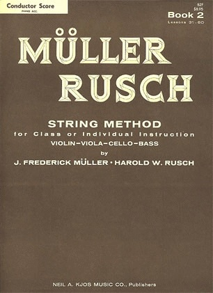 Muller, J.F. & Rusch, H.W.: (Score) String Method, Bk.2 (piano accompaniment)
