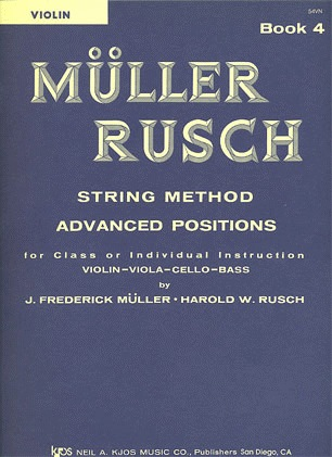 Muller, J.F. & Rusch, H.W.: String Method, Bk.4 (violin)