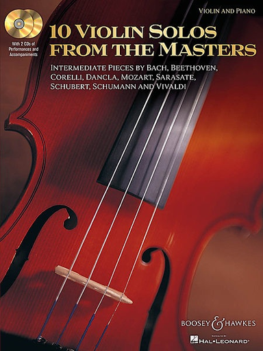 Nelson, S.: 10 Violin Solos from the Masters (violin & piano, CD)