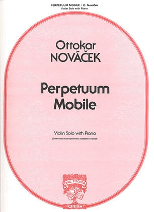Novacek, Ottokar: Perpetuum Mobile (violin & piano)
