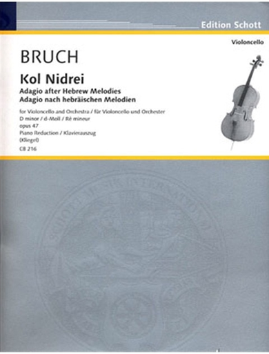 Bruch, Max (Klengel): Kol Nidrei Op.47 (Cello & Piano)
