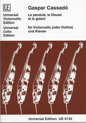 Cassado, G.: La Pendule (cello and piano)