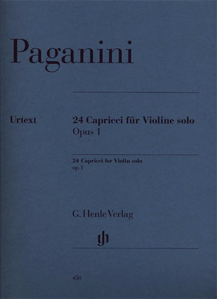 Paganini, N. (Cantu, ed.): 24 Caprices, Op.1, (violin)