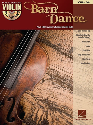 Play-Along Series: Barn Dance - Play 8 Fiddle Favorites with Sound-alike CD Tracks