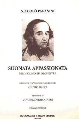 Paganini, Niccolo: Suonata Appassionata (violin & piano)