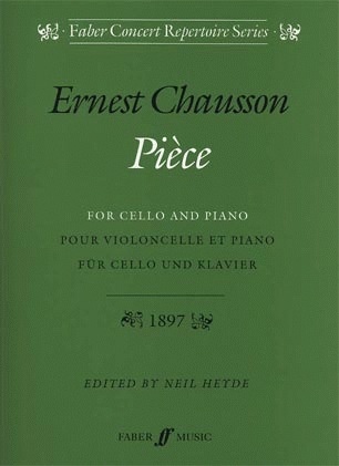 Chausson, Ernest: Piece (cello & piano)