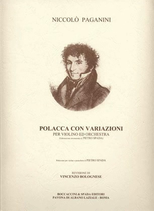 Paganini, Niccolo: Polacca con Variazioni (violin & piano)