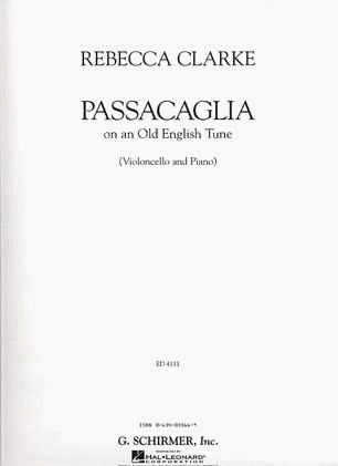 Clarke, Rebecca: Passacaglia (cello & piano)