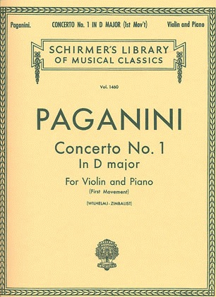 Paganini, Niccolo: Concerto #1 in D-first movement (violin & piano)