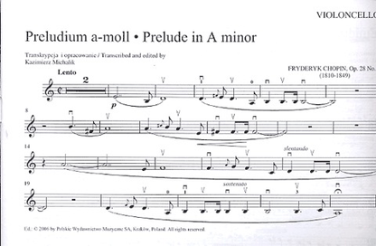 Chopin, F.: Famous Transcriptions for Cello & Piano Vol.2