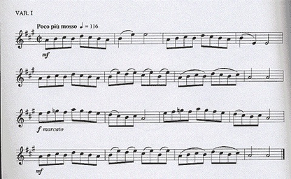 Papp, Lajos: Hungarian Variations (violin & piano)
