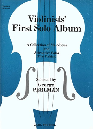 Perlman George (arr): Violinists First Solo Album Vol.1 (violin & piano)