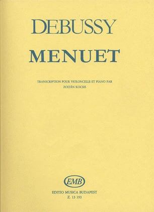 Debussy, Claude: Menuet (cello & piano)