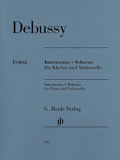 Debussy, C. (Heinemann, ed.): Intermezzo and Scherzo (cello & piano)