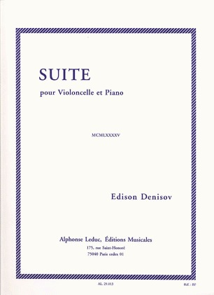 Denissow, Edison: Suite (cello & piano)
