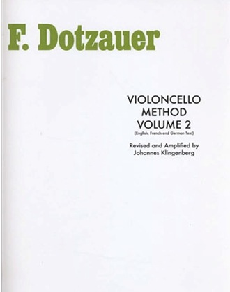 Dotzauer, J.J. (Klingenberg): Cello Method Vol.2