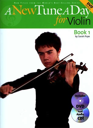 Pope, Sarah: A New Tune A Day for Violin Bk.1 (violin, DVD, CD)