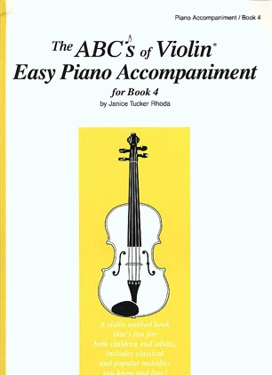 Rhoda, J.T.: ABC's of Violin Vol.4 (piano acc)