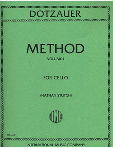 Dotzauer (Stutch): Cello Method, Vol.1 (cello)