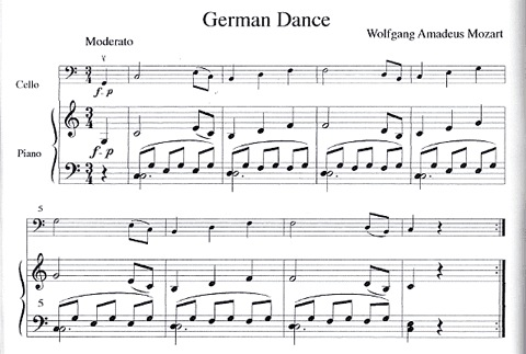 Mozart, W.A. (Duncan): The Student Cellist (Cello & Piano)