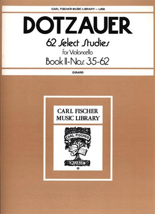 Dotzauer, J.J.: 62 Select Studies (cello)  Bk.2