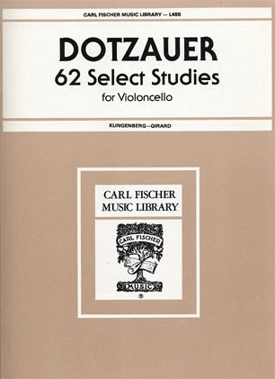 Dotzauer, J.J.: 62 Select Studies Bk.1 (cello)