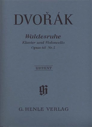 Dvorak, A. (Pospisil, ed.): Waldesruhe [Silent Woods], Op.68, urtext (cello & piano)