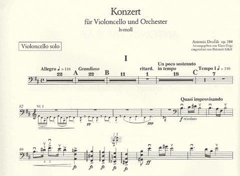 Dvorak, Antonin (Doge/Schiff): Concerto Op.104 (cello & piano)